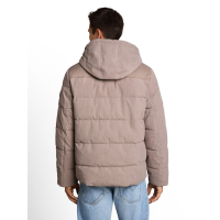 Tom Tailor Puffer Jacket Driftwood Taupe
